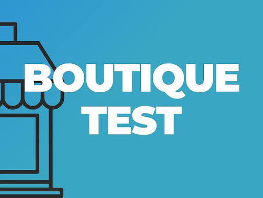 Boutique Test