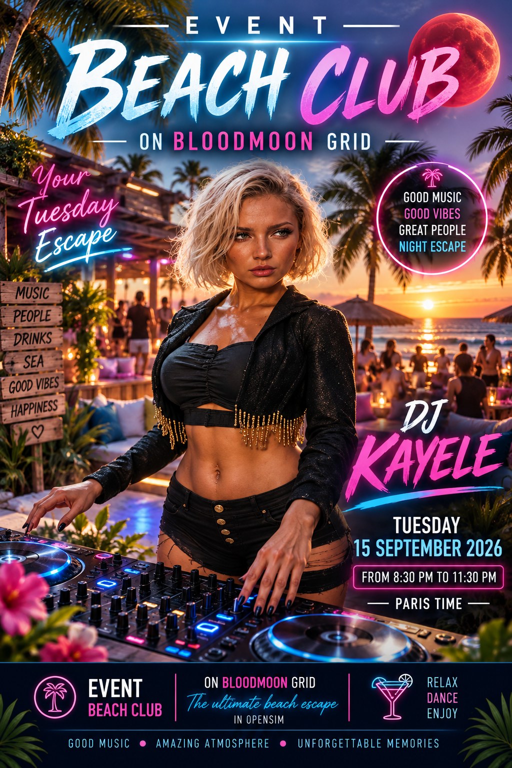 Event Beach Club @ DJ DJ KAYELE