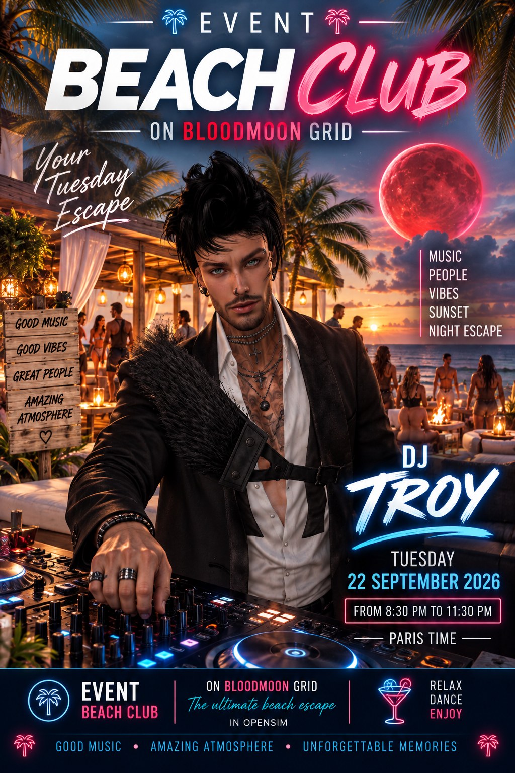 Event Beach Club @ DJ TROY