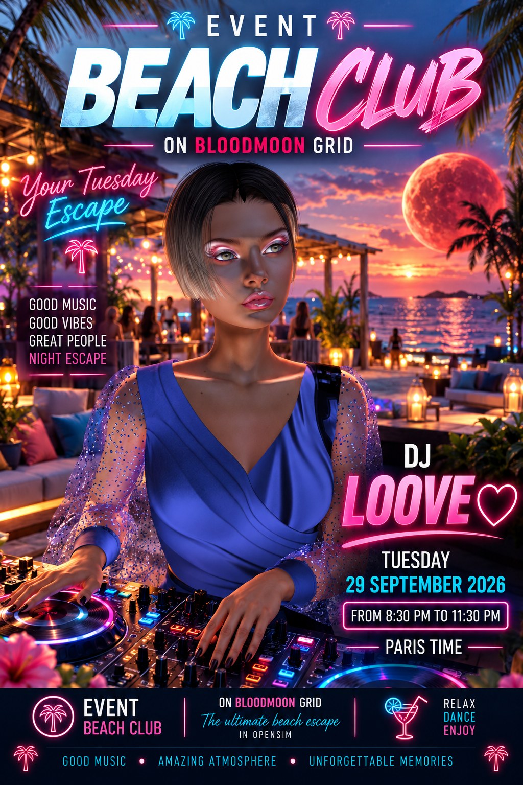 Event Beach Club @ DJ LOOVE