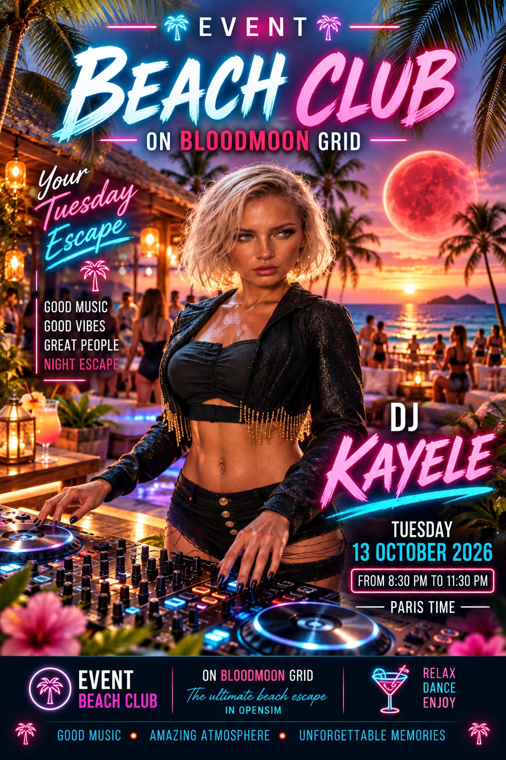 Event Beach Club @ DJ KAYELE
