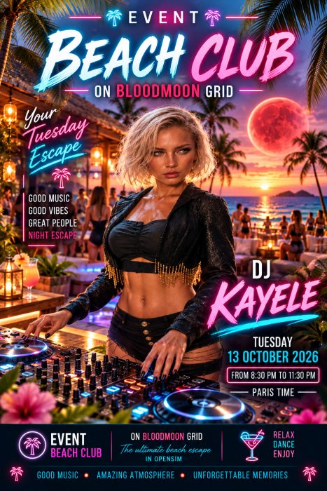 Event Beach Club @ DJ KAYELE